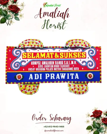 Papan Bunga Ucapan Selamat Jurangmangu Barat